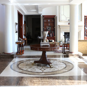 Granite entrance