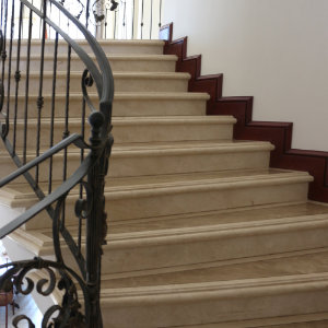 Granite staircase