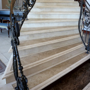 Granite staircase