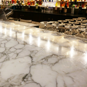 Granite marble quartz bar