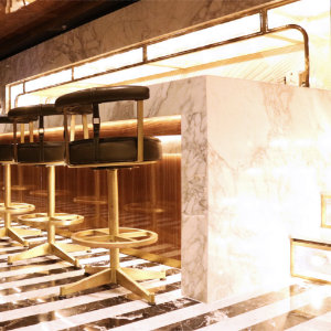 Granite marble quartz bar