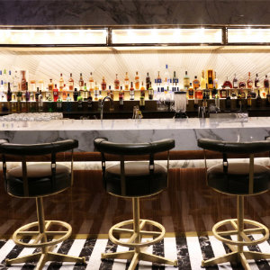 Granite marble quartz bar
