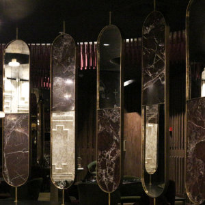 Granite marble quartz panels interior