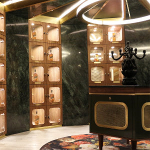 Granite marble quartz wineroom
